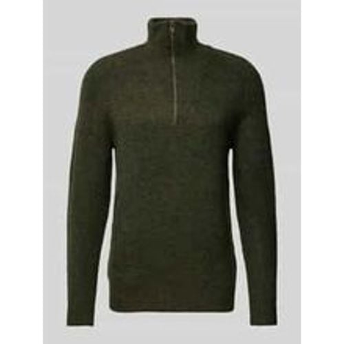 Strickpullover mit Troyer-Kragen Modell 'Kristian' - casual friday - Modalova