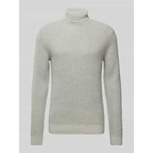 Rollkragenpullover mit Label-Detail Modell 'VIGGO' - Fashion24 DE - Modalova