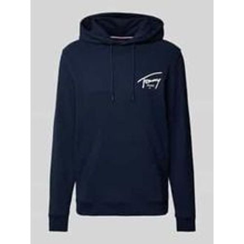 Regular Fit Hoodie mit Label-Print - Tommy Jeans - Modalova