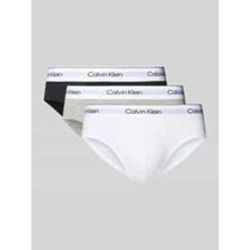 Slip mit Label-Bund im 3er-Pack - Calvin Klein Underwear - Modalova