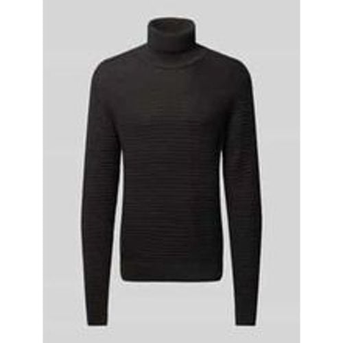 Rollkragenpullover mit Label-Detail Modell 'Karl' - casual friday - Modalova