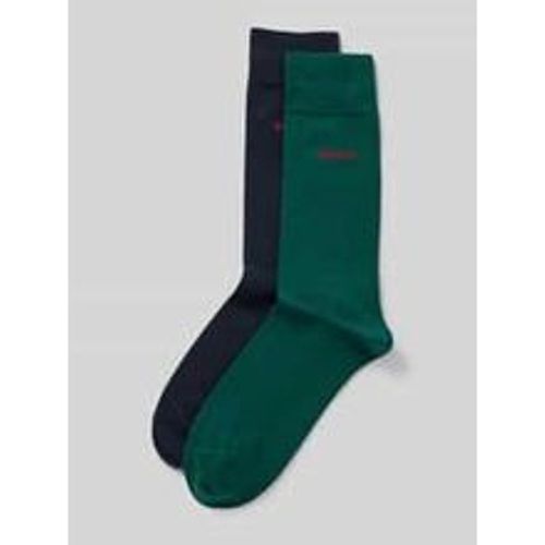 Socken mit Label-Stitching im 2er-Pack - HUGO - Modalova