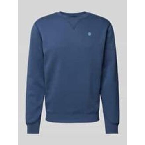 Sweatshirt mit Rundhalsausschnitt und Logo-Stitching - G-Star Raw - Modalova