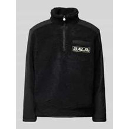 Regular Fit Fleecepullover mit Label-Stitching Modell 'The Club' - BALR. - Modalova