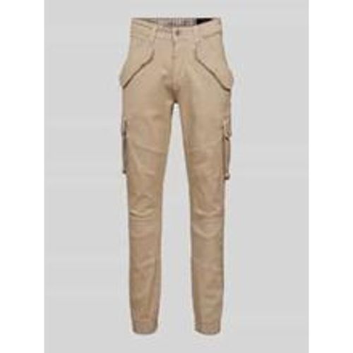 Cargohose mit Label-Details Modell 'COMBAT' - alpha industries - Modalova