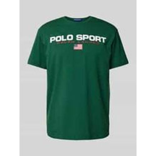 T-Shirt mit Label-Print - Polo Sport Ralph Lauren - Modalova