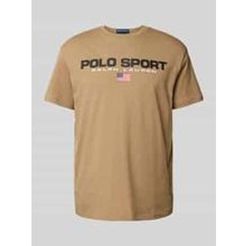 T-Shirt mit Label-Print - Polo Sport Ralph Lauren - Modalova