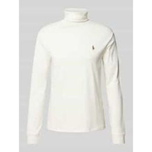 Longsleeve mit Rollkragen und Label-Stitching - Polo Ralph Lauren - Modalova