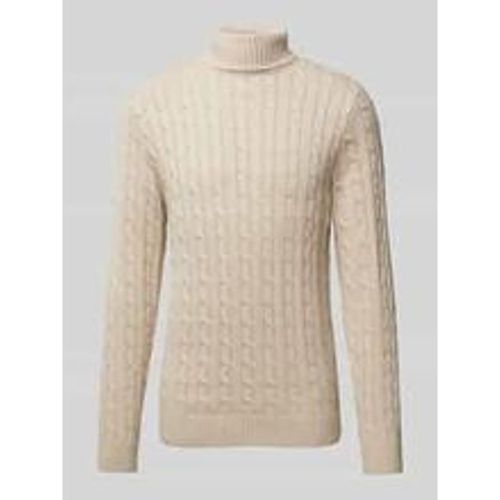 Strickpullover mit Zopfmuster Modell 'RYAN' - Selected Homme - Modalova