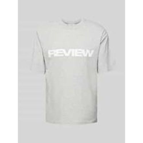 T-Shirt mit Label-Print - Review - Modalova