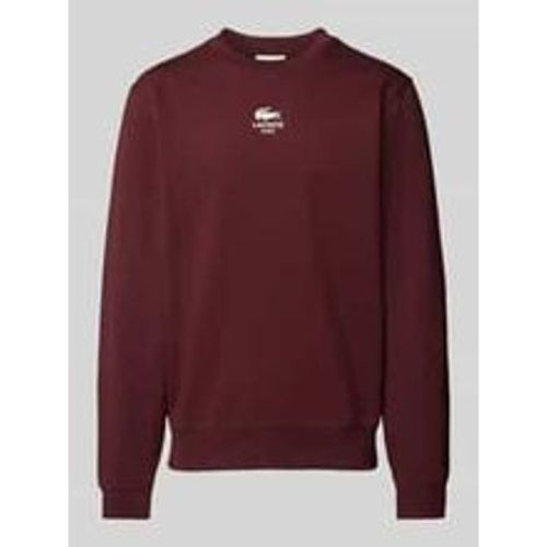 Classic Fit Sweatshirt mit Logo-Print Modell 'HERITAGE' - Lacoste - Modalova