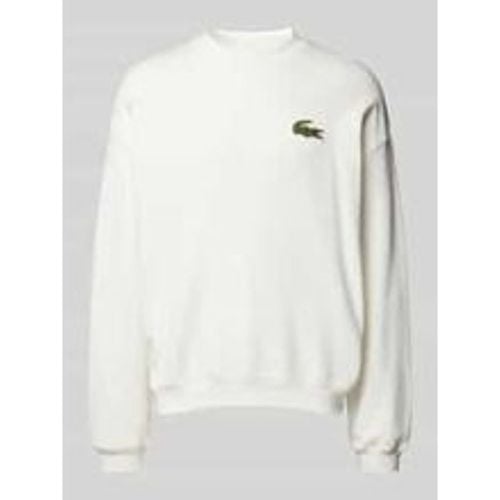 Sweatshirt mit Logo-Patch - Lacoste - Modalova