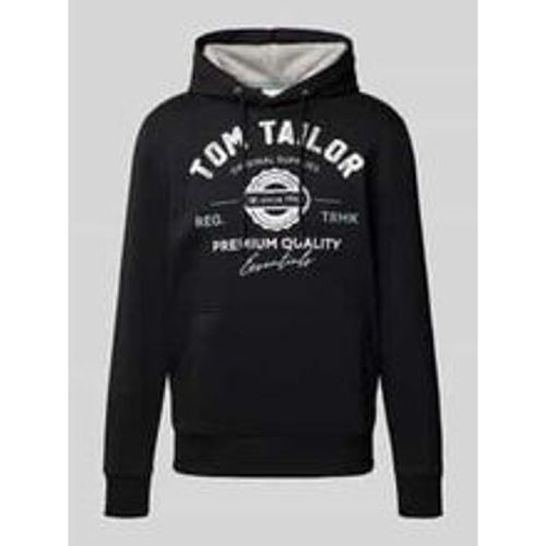 Regular Fit Hoodie mit Logo Print - Tom Tailor - Modalova