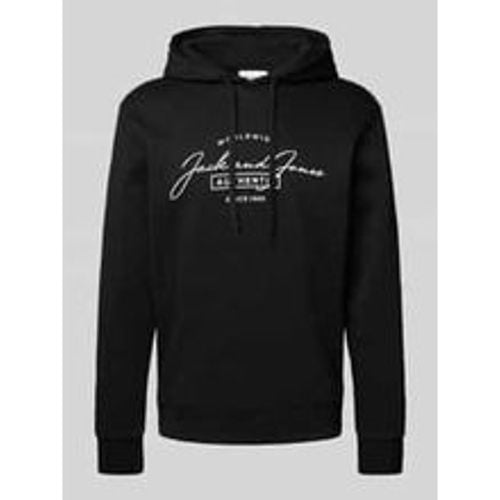 Hoodie mit Label-Print Modell 'FERRIS' - jack & jones - Modalova