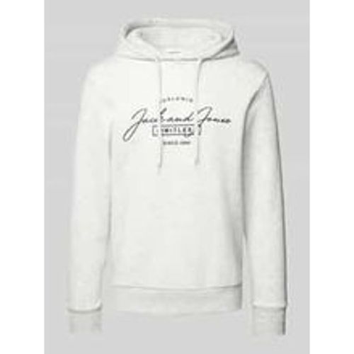 Hoodie mit Label-Print Modell 'FERRIS' - jack & jones - Modalova