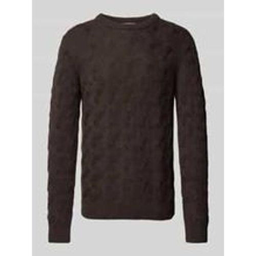 Strickpullover mit Strukturmuster Modell 'CALLIS' - Selected Homme - Modalova