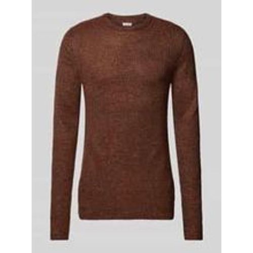 Strickpullover mit Rundhalsausschnitt Modell 'LEWIS' - jack & jones - Modalova