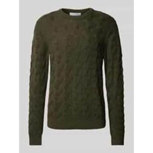 Strickpullover mit Strukturmuster Modell 'CALLIS' - Selected Homme - Modalova