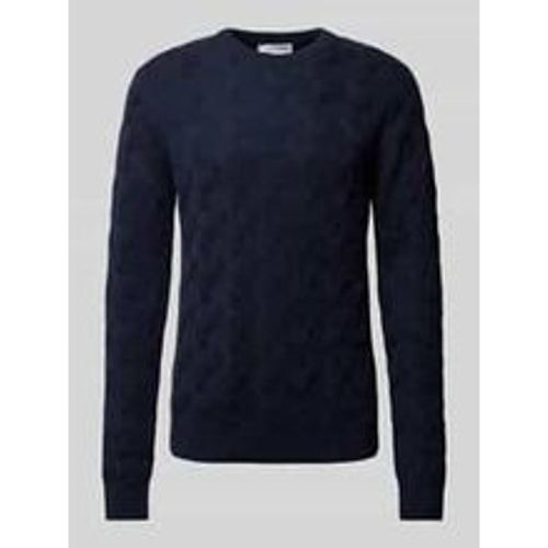 Strickpullover mit Strukturmuster Modell 'CALLIS' - Selected Homme - Modalova