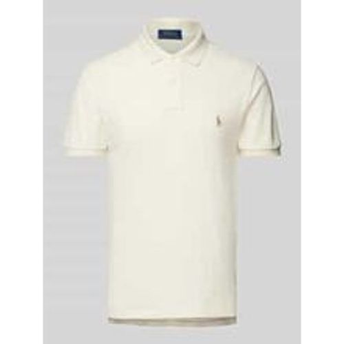 Slim Fit Poloshirt mit Logo-Stitching - Polo Ralph Lauren - Modalova