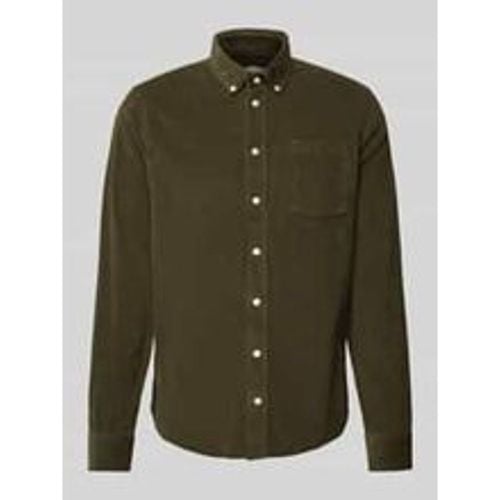 Regular Fit Cordhemd mit Button-Down-Kragen Modell 'ANTON' - casual friday - Modalova