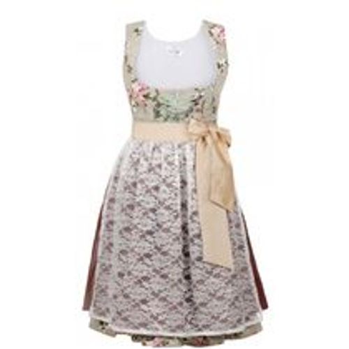 Midi Dirndl 2-teilig Blumen exclusive - Fashion24 DE - Modalova