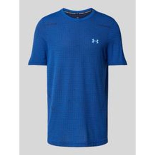 T-Shirt mit Label-Print - Under Armour - Modalova