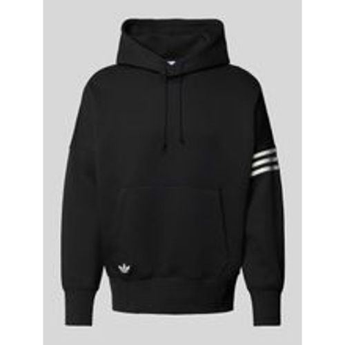 Hoodie mit Label-Stitching - Adidas - Modalova