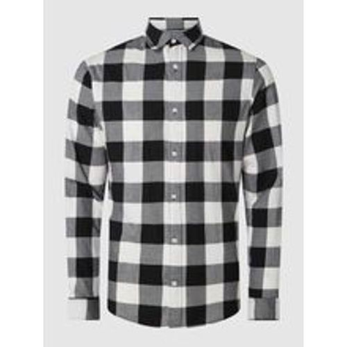 Regular Fit Freizeithemd aus Twill Modell 'Gingham' - jack & jones - Modalova