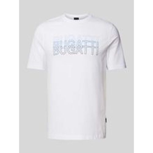 T-Shirt mit Label-Print - Bugatti - Modalova