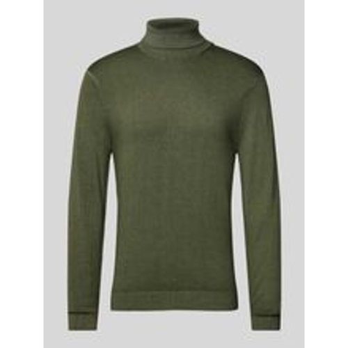 Slim Fit Strickpullover mit Rollkragen - Olymp - Modalova