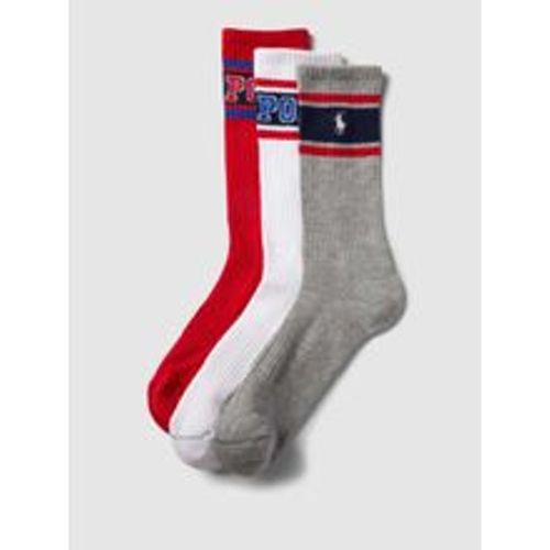 Socken mit Label-Details im 3er-Pack Modell 'VARSITY' - Polo Ralph Lauren Underwear - Modalova