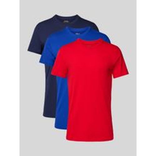 T-Shirt mit geripptem Rundhalsausschnitt im 3er-Pack - Polo Ralph Lauren Underwear - Modalova