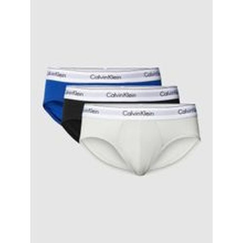 Slip mit elastischem Bund im 3er-Pack - Calvin Klein Underwear - Modalova