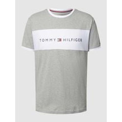 T-Shirt mit Label-Print - Tommy Hilfiger - Modalova