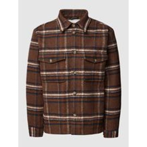 Relaxed Fit Overshirt mit Tartan-Karo - Selected Homme - Modalova