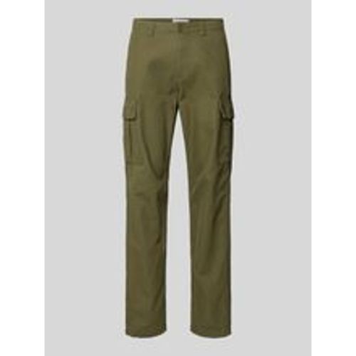 Straight Leg Cargohose mit Eingrifftaschen Modell 'BARKLEY' - jack & jones - Modalova