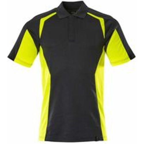 Polo-Shirt, moderne Passform Polo-shirt Gr. m, schwarz/hi-vis gelb - Mascot - Modalova