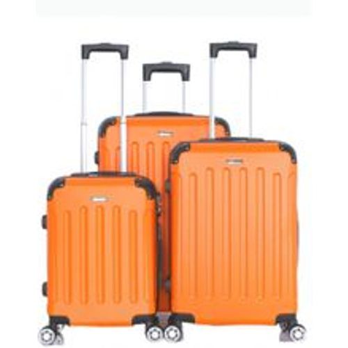 Reisekoffer Koffer 3 tlg Hartschale Trolley Set Kofferset Handgepäck Gepäck Reisetasche - Fashion24 DE - Modalova