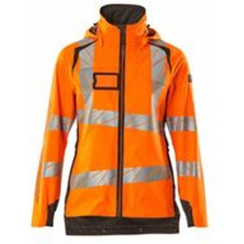 Hard Shell Jacke, Damen, leichtem Futter Jacke Gr. l, hi-vis orange/dunkelanthrazit - Mascot - Modalova