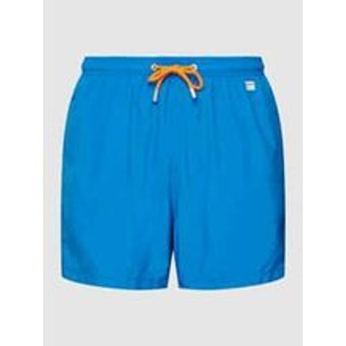 Badehose mit Label-Patch - Mc2 Saint Barth - Modalova