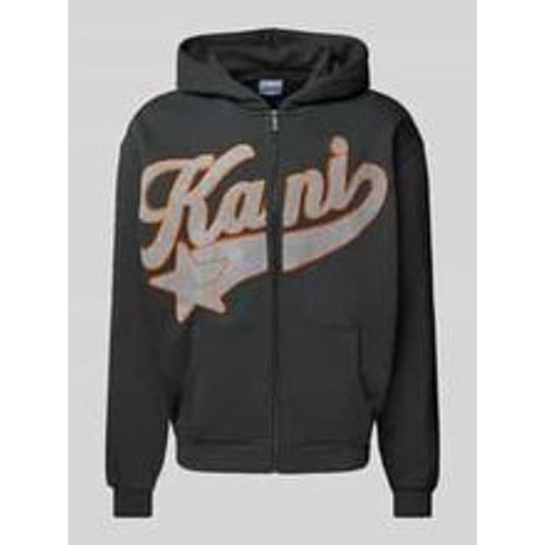 Sweatjacke mit Label-Stitching - Karl Kani - Modalova