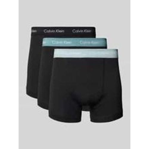 Trunks mit Label-Bund im 3er-Pack - Calvin Klein Underwear - Modalova