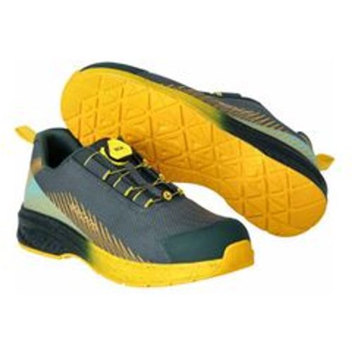 Safety Halbschuh footwear customized F1601-909 Gr. 0836 forest green/sunflower yellow - Mascot - Modalova