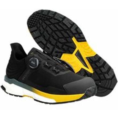 Safety Halbschuh footwear customized F1680-704 Gr. 1046 black/sunflower yellow - Mascot - Modalova