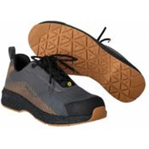 Safety Halbschuh footwear customized F1600-909 Gr. 1046 stone grey/nut brown - Mascot - Modalova