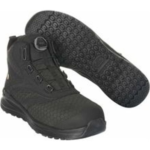 Sicherheitsstiefel S1P mit boa® Sicherheitsstiefelette S1P Sicherheitsschuhe Gr. 48, schwarz/schwarz - Mascot - Modalova