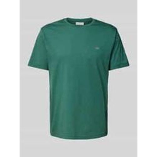 T-Shirt mit Label-Stitching - Gant - Modalova