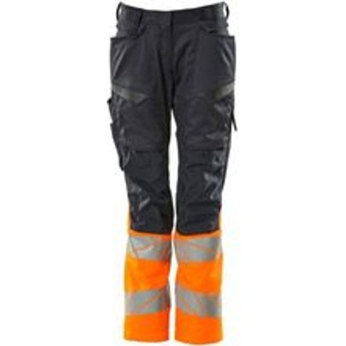 Hose mit Knietaschen 19678-236-01014 Gr. 76C44 schwarzblau/hi-vis orange - Mascot - Modalova