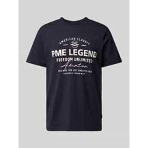 T-Shirt mit Label-Print - PME-Legend - Modalova